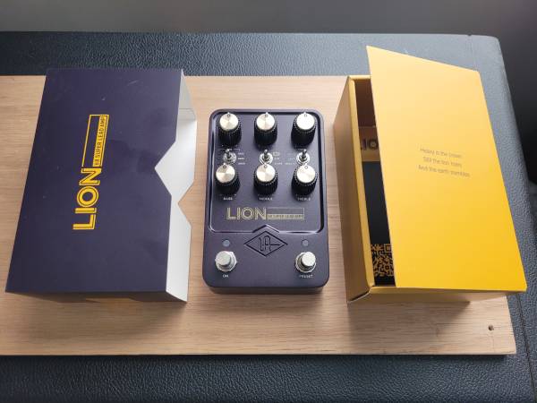 Universal Audio LION '68 Super Lead Amp - Marshall Pedal 1