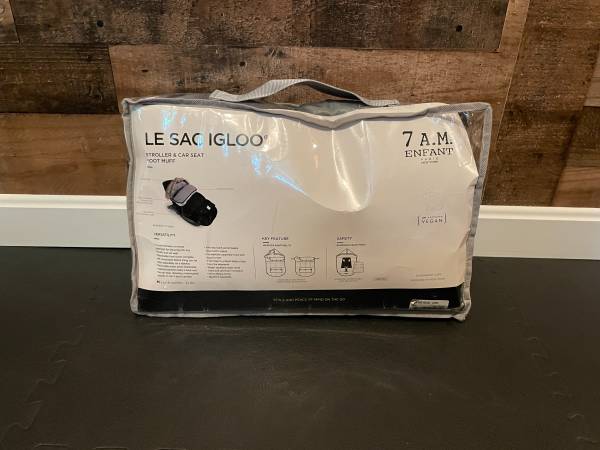 Le Sac Igloo Stroller & Car Seat Foot Muff 1