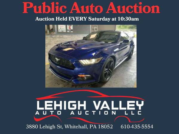 2015 Ford Mustang -WWW.LEHIGHVALLEYAUTOAUCTION.COM 1