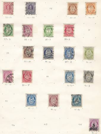 Stamps (NORWAY) 403 Different 1
