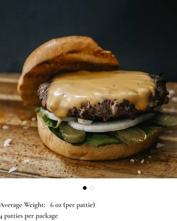 Wagyu Hamburger Patties 1