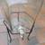 ALMOST 2' TALL Glass Tea/Lemonade or Water Container on metal stand 2 thumbnail