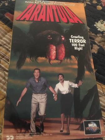 Rare vhs tape horror Tarantula 1