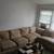 Free custom made L-couch with feather cushions 2 thumbnail