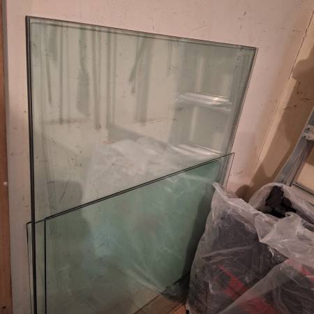 Tempered glass sheets (1/4 inch) - deck, tabletop, ??? 1