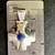 Silver cross pendant w. Lapis Lazuli 6 thumbnail