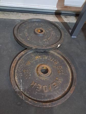 Olympic Size weights $80 - $80 (Vancouver)63471143924481121