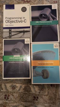iOS programming / coding books, good condition 1