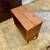 Vintage Teak Open Record Cabinet/Side Table 3 thumbnail