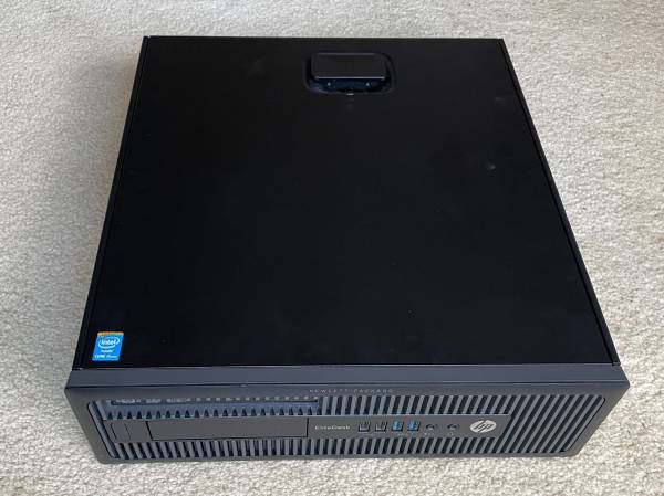 HP EliteDesk 800 small desktop PC,  Intel Core i5-4750 3.2GHz 1
