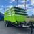 7x14 Roll Off Dump Trailers w/ 3 Bins & Tarp System – 14K GVWR 4 thumbnail