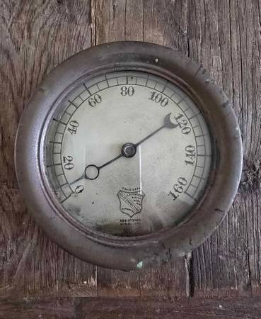 Antique Pressure Gauge 1