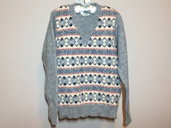 Vintage Shetland Wool Children's Sweater, Traquair, Perfect 1