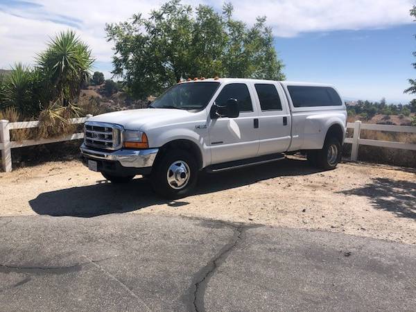 Ford F350 Crewcab Dually 4X4 diésel 7.3 en venta, blanco con capó - $19.500 (Valencia)63476722666497121