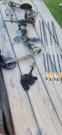 MARTIN LEOPARD COMPOUND BOW SET 1