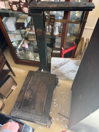 Antique Fairbanks scale 1