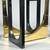 (2pc) Pair Contemporary Geometric Large Brass Table Lamps 7 thumbnail