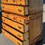 Vintage Solid Maple 6 Drawer Colonial Style High Boy Dresser Sanford 4 thumbnail