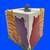 Vtg 90s Ceramic Colorful Cat-Themed Kitty Cats & Mouse Tissue Box 1 thumbnail