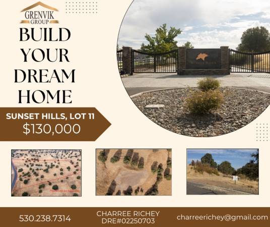 $130,000 ✨ Sunset Hills no es solo un lugar para construir, es un estilo de vida, una escapada, (Sunset Hills, Cottonwood CA)63972532646915120