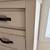 Rustic chic solid wood dresser - tall 6 drawer - cream beige 6 thumbnail