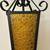 Vintage Mid-Century Modern Amber Glass and Iron Spanish Swag Lamp 5 thumbnail