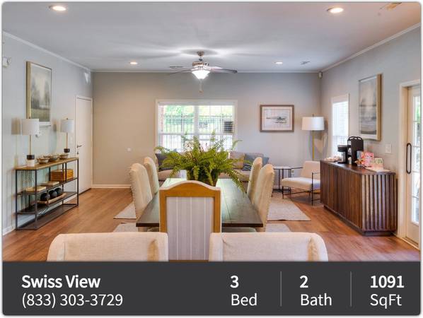 $1,587 / 3br - 1091ft2 - Welcome to Your Next Adventure: Home Sweet Home! (Nashville)63680193845249120