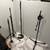 Yamaha Keyboard Synthesizer / Trumpet / mic stands/XLR mic cables 3 thumbnail
