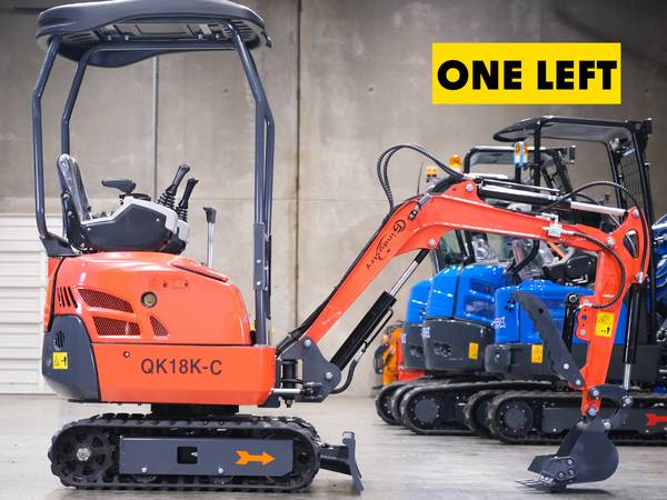 NEW Kubota Diesel Mini Excavator • 66" Dig • Hydraulic Thumb • 2300 lb 1