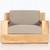 Outdoor patio teak sectional sofas and dinning tables, furniture 7 thumbnail