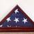 Authentic U.S. Funeral Presentation Flag with Wooden Display Case 1 thumbnail