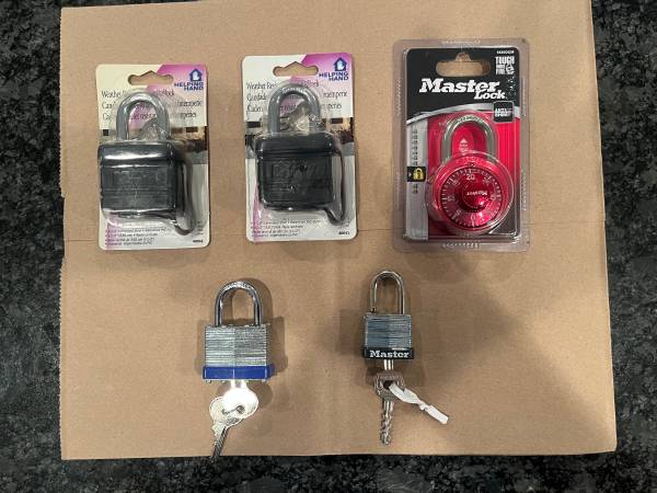 Keys locks and combination locks 1
