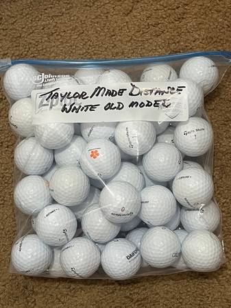53 TAYLOR MADE DISTANCE WHITE OLD MODEL USED LIKE NEW GOLF BALLS 1