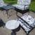 VINTAGE SALTERINI WOODARD CONVERSATION SET/PATIO SET 3 thumbnail