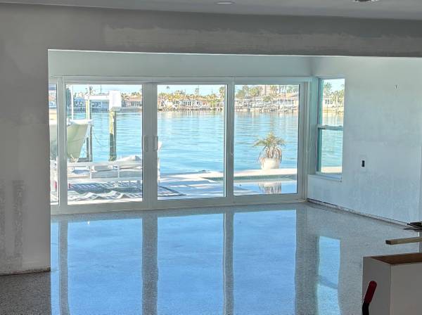 Travertine, Terrazo, Marble floor polish, Restoration 1