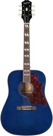 Blue Gibson Epiphone j45 1