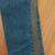 Vince straight leg jeans with leather trim. Size 28 2 thumbnail