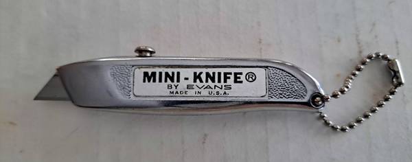 Evans mini utility knife 1