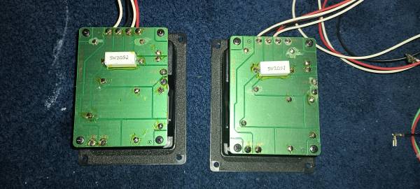 Speaker crossover network and binding posts - $20 (LARGO)63443285350785122