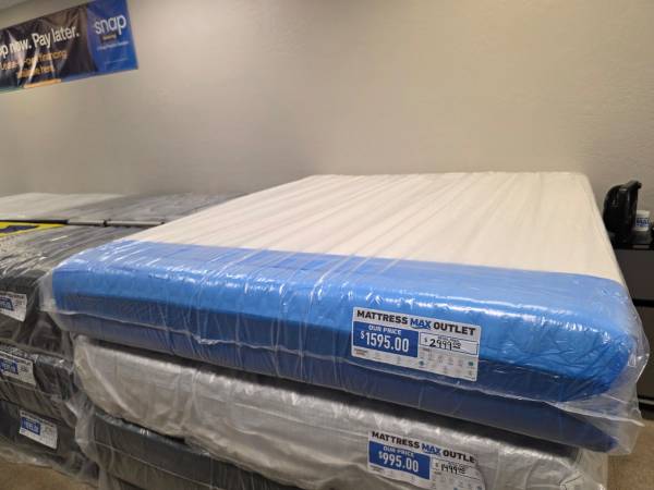 BedTech Copper Lux 12" California King Mattress New! 1
