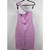 One-Shoulder Knee-Length Slit Gown for Semi Party Dress Purple XL 2 thumbnail