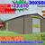 METAL BUILDINGS CARPORT RV COVER STEEL GARAGE POLE BARN METAL BUILDING 3 thumbnail