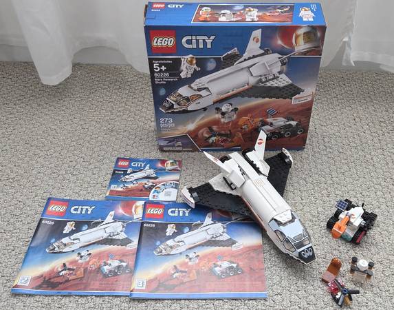 Lego City Mars Research Shuttle 60226 Set - Retired 1