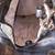 Coach Suede leather Gun Metal Gray Handbag 3 thumbnail