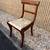 Set of 6 Sheraton saber leg mahogany dining chairs by Drexel 5 thumbnail
