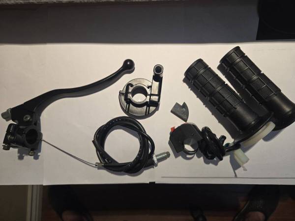 Throttle Grip Cable Right Brake Lever Switch XR CRF Bike Pit Bike Baja 1