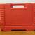 LEGO Vintage Medium Red Plastic Travel and Storage Case, Used 1 thumbnail
