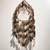 Beautiful Vintage 46" Dreamcatcher With Many Feathers, Leather , Beads 1 thumbnail