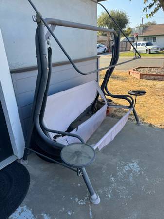 Patio Swing Needs Pillows/Seat 1