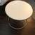 White Leather Chair and Table 2 thumbnail